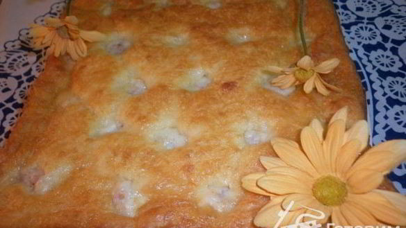 Рецепт Пирог с фрикадельками