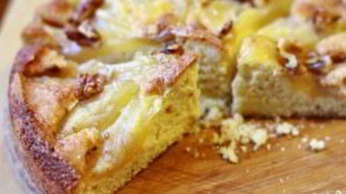 пирог с грушами в мультиварке