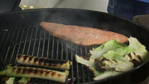 пирог с речной форелью