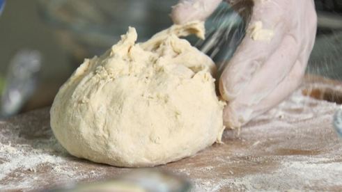 пирог с речной форелью