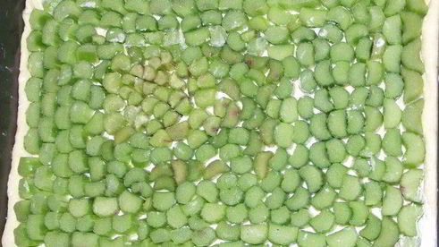 пирог с ревенем