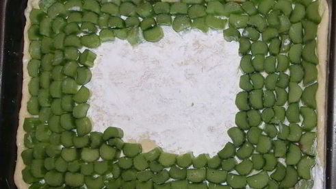 пирог с ревенем