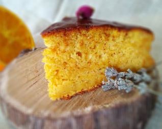 Пирог с цитрусовым мармеладом