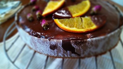 пирог с цитрусовым мармеладом