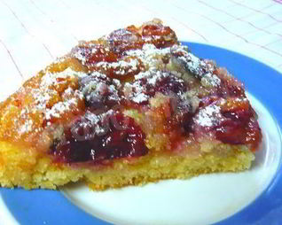 Пирог Сливовый перевертыш