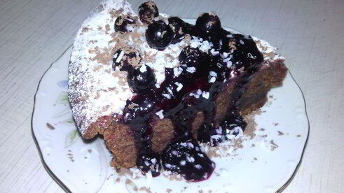 пирог в деревенском стиле