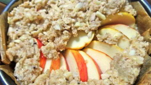 пирог яблочный без яиц