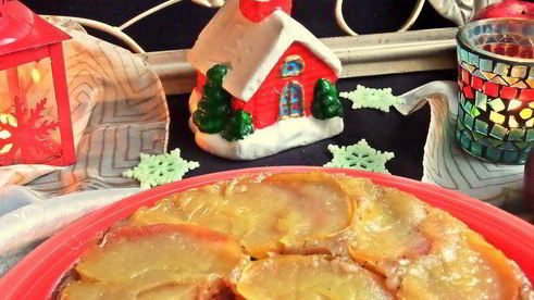 пирог яблочный без яиц