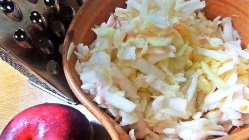 пирог яблочный без яиц