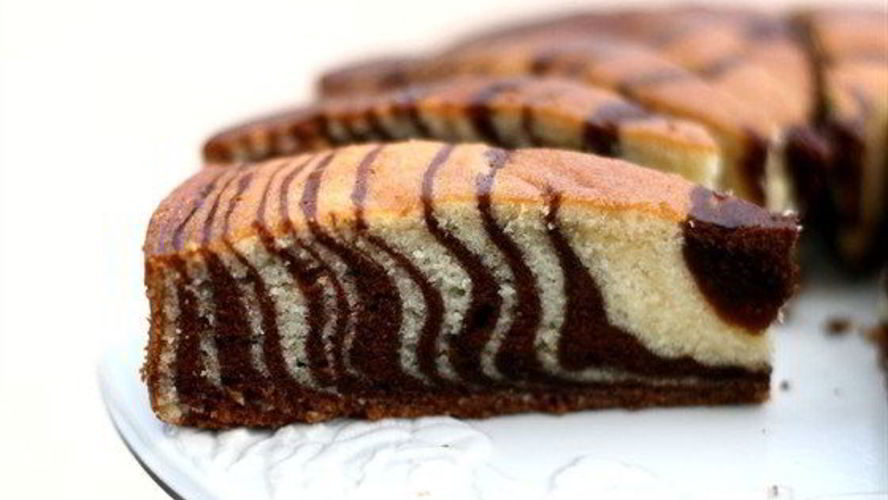 Рецепт пирог зебра