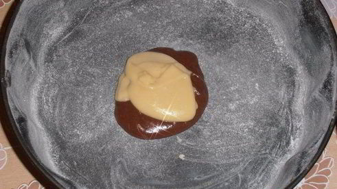 полосатый пирог