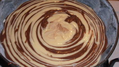 полосатый пирог