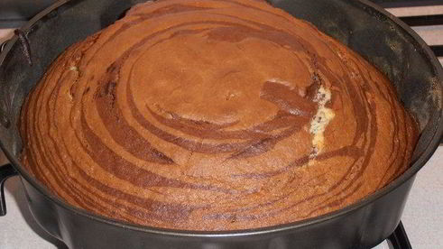 полосатый пирог