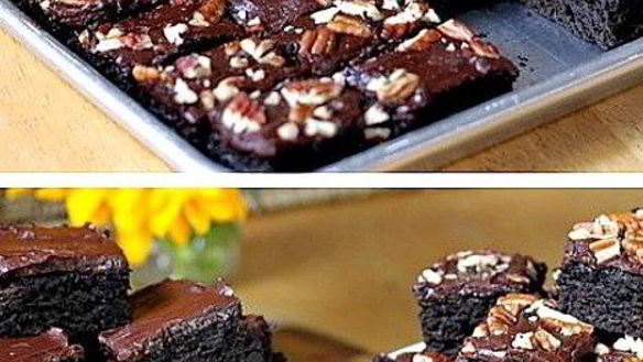 Рецепт Шоколадный пирог Брауни из цукини
