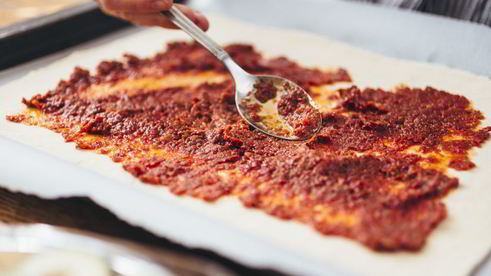 слоеный пирог рататуй