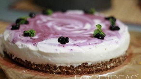 Рецепт Творожный пирог с черникой