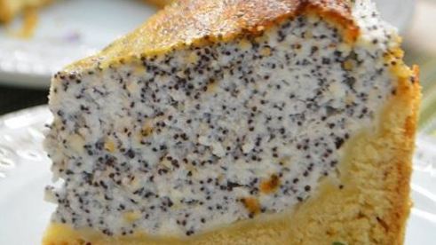 творожный пирог с маком