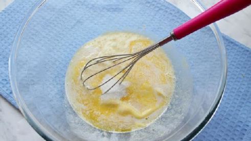 творожный пирог с вишней