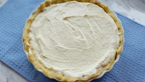 творожный пирог с вишней