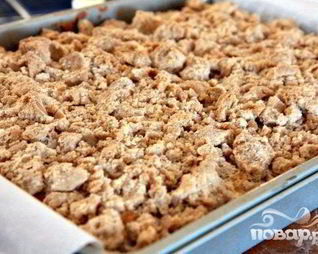 Яблочный пирог с имбирем и корицей