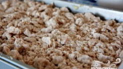 яблочный пирог с имбирем и корицей