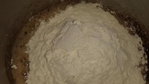 яблочный пирог с заливкой