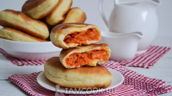 Рецепт Быстрые пирожки за 10 минут