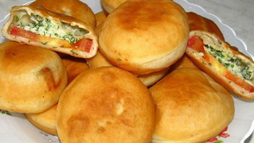 Рецепт домашние пирожки бомбочки с брынзой