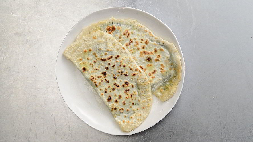 Рецепт кутабы с зеленью