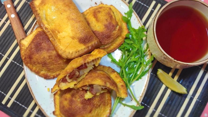 Рецепт ленивые пирожки из хлеба