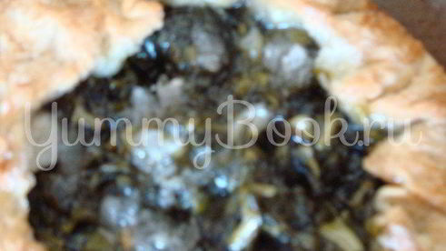 открытые пирожки с щавелем