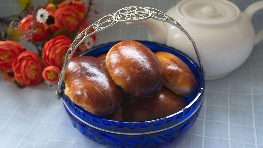 Рецепт печеные пирожки из дрожжевого теста