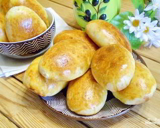 Пирожки без дрожжей в духовке