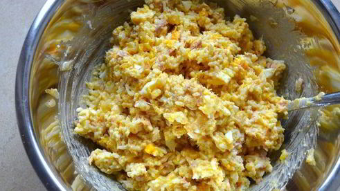 пирожки духовые с тунцом