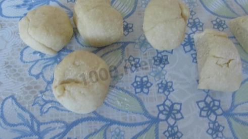 пирожки из бездрожжевого теста с яблочной начинкой