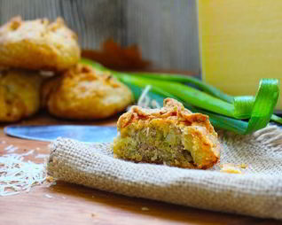 Пирожки из рубленого картофельного теста