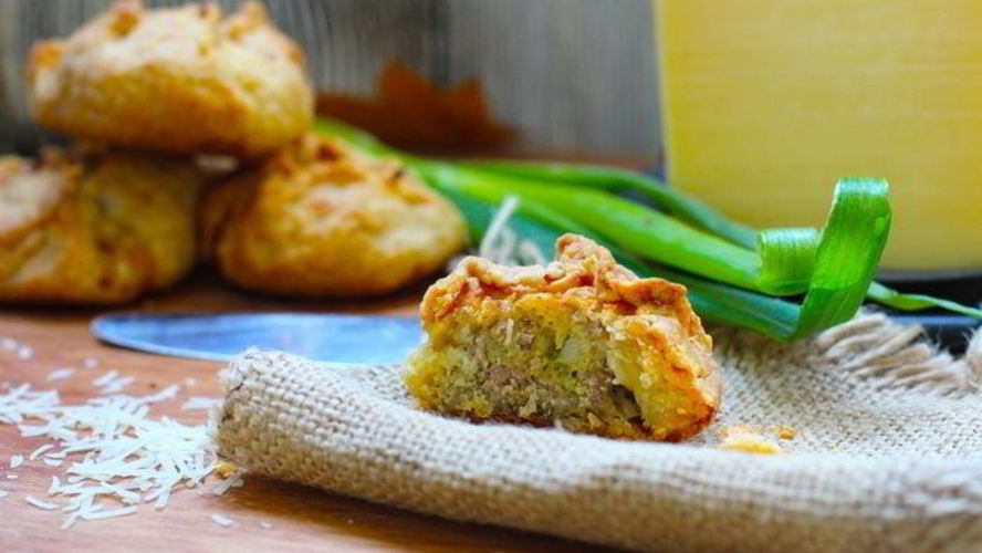 Рецепт пирожки из рубленого картофельного теста