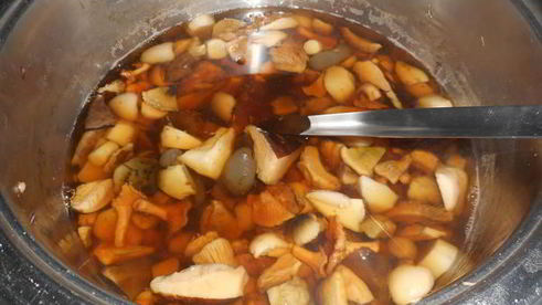 пирожки печеные с ливером и с грибами