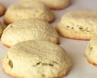 Пирожки песочные с яблоками