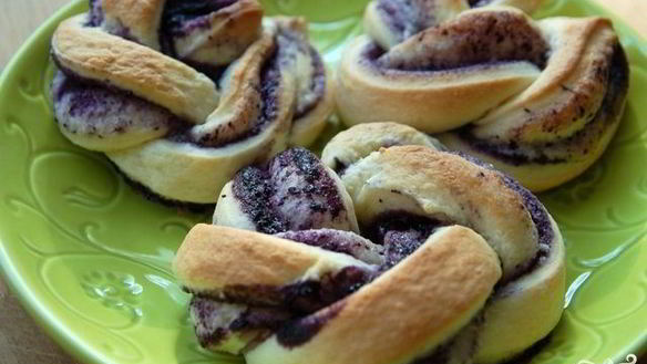 Рецепт Пирожки с черникой