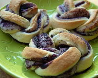 Пирожки с черникой