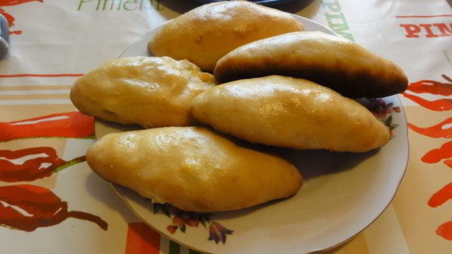 Рецепт пирожки с капустой, рисом и яйцом