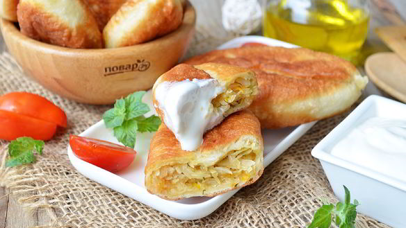 Рецепт Пирожки с капустой