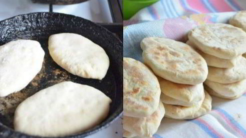 пирожки с картофелем на сковороде