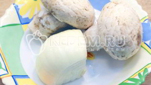 пирожки с курицей и грибами