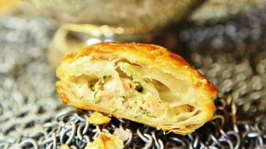 Рецепт пирожки с лососем