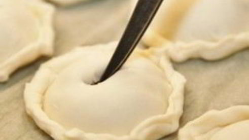 пирожки с лососем