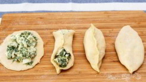 пирожки с луком и яйцами