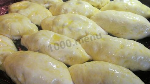 пирожки с печенью в духовке