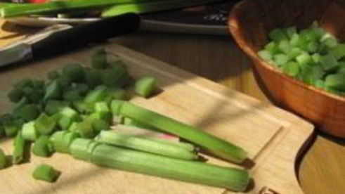 пирожки с ревенем